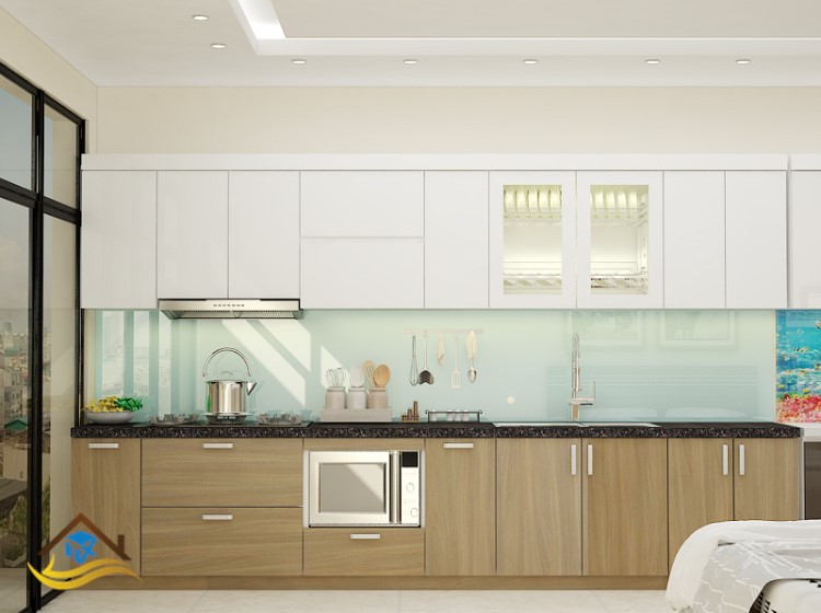 TỦ BẾP LAMINATE - NC9